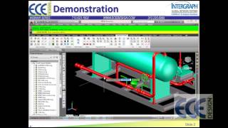 CADWorx Plant Professional Demonstration Part 3 of 3 [upl. by Amsirhc]