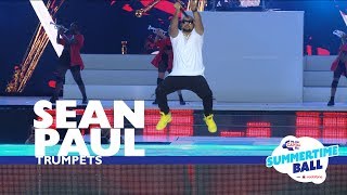 Sean Paul  Trumpets Live At Capital’s Summertime Ball 2017 [upl. by Notsew343]