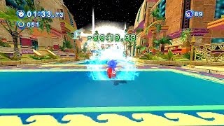 Sonic Generations Colors  Tropical Resort Act 1 Classic Run [upl. by Raphaela333]