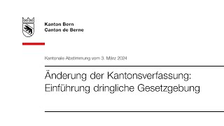 Kantonale Abstimmung vom 3 März 2024 – Erklärvideo [upl. by Tarah]