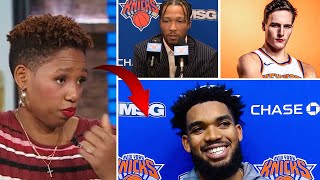 Monica McNutt HYPED About Knicks Offense on ESPN Tyler Kolek A PROBLEM [upl. by Weinert]