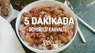 5 Dakikada Sağlıklıamp Pratik Kahvaltı [upl. by Onileva]