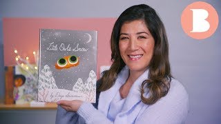 Little Owls Snow  Read Aloud Picture Book  Brightly Storytime [upl. by Ayotel847]