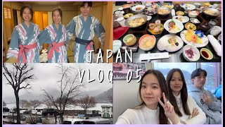 Japan Vlog 05  Kawaguchiko Makigari Kasuitei Ooya Ryokan [upl. by Aimo369]