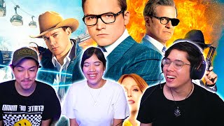 KINGSMAN EL CÍRCULO DORADO 2017 PELICULA REACCIÓN VIENDO POR PRIMERA VEZ [upl. by Anen]