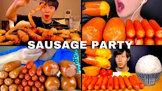 MUKBANGERS and their JUICY SAUSAGE [upl. by Dumah]