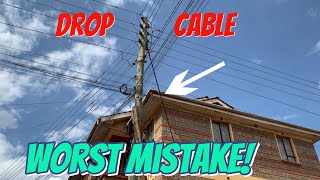 Worst Drop Cable Mistake [upl. by Mercuri]