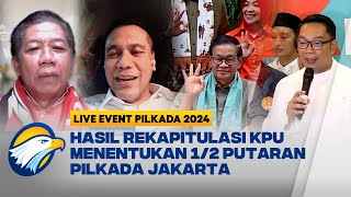 FULL Dialog  Pilkada 1 atau 2 Putaran Pilkada Jakarta Tunggu Rekapitulasi KPU [upl. by Dougherty]