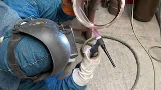 Futuro SOLDADOR CALIFICADO en proceso GTAW 6G en nuestra ESCUELA DE SOLDADORES PERÚ Welders [upl. by Atilrep]