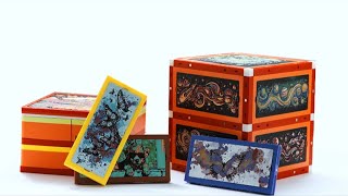 Now on Kickstarter RampH BOX 3D Printed Multifunctional Modular Storage Box [upl. by Ynnaffit]