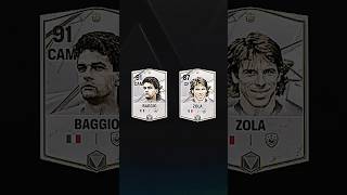 🇮🇹BAGGIO vs ZOLA🇮🇹 fifa fifamobile footballgame mobilegame vs footballgame football [upl. by Hanah]