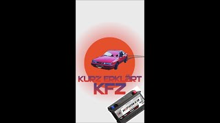 👨‍🏫 Kurz Erklärt 🚗 Starter Batterie 🔋🔋🔋 [upl. by Schramke]