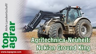 AgritechnicaPremiere Nokian präsentiert neuartigen Reifen „Ground King“ [upl. by Htebazileyram]