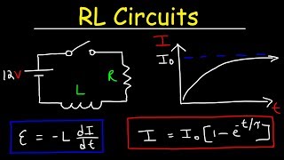 RL Circuits  Inductors amp Resistors [upl. by Naraa433]