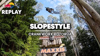 REPLAY Crankworx Rotorua Slopestyle 2022 [upl. by Corly]