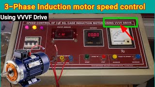 Speed control of 3phase Induction Motor  3Phase Induction Motor speed Control Method [upl. by Gnouv]