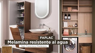 Melaminas resistentes al agua FAPLAC para baños y cocinas Diseños Texturas Colores [upl. by Aseena]