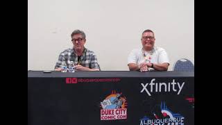 Charlie Schlatter panel at Albuquerque Comic Con 1152023 [upl. by Friedly]