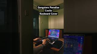 Gangsters Paradise  Coolio Keyboard Cover piano pianocover keyboardist hiphop musician [upl. by Acyssej]