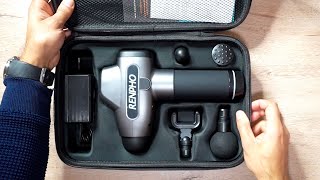 Renpho Massage Gun Unboxing amp Review [upl. by Mccandless]