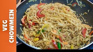 Pure veg chowmeinFoodChow mein recipe viral VideosTastyHome cooking [upl. by Yared]