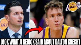 BREAKING WHAT DID REDICK SAY ABOUT DALTON KNECHT THAT SHOCKED EVERYONE WHAT’S NEXT LAKERS NEWS [upl. by Yenffit271]