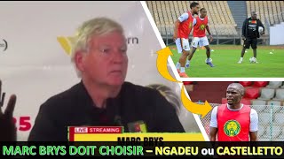 CASTELLETTO OU NGADEU   MARC BRYS TRÈS FÂCHÉ FACE À UN JOURNALISTE [upl. by Cirda308]