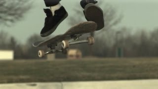 Skateology late fs shuvit 1000 fps slow motion [upl. by Eelyrehc]