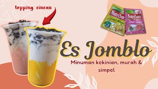 IDE BISNIS MINUMAN KEKINIAN MODAL KECIL UNTUNG BESAR ES JOMBLO [upl. by Annie]