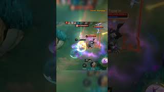 Main marksman MM feeder di gold line shorts mobilelegends mlbb [upl. by Anaillil]