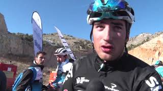 Gianni Moscon  intervista postgara  Tappa 4  Volta a la Comunitat Valenciana 2018 [upl. by Nbi]