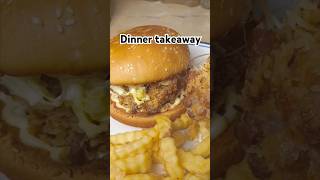 Takeaway for dinner today ✨ youtubeshorts asmr fastfood foodie foryou crispy [upl. by Annael]