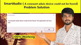 a conexant audio device could not be found The application will now exitsolved Solution in 2mit [upl. by Idoux928]