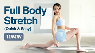 10min ENTIRE Body Stretch amp Cool Down  Anti Sore Muscle Flexibility amp Relaxation [upl. by Mountford908]