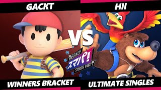 Sumapa 163  Gackt Ness Vs Hii Banjo Kazooie Smash Ultimate  SSBU [upl. by Nepets224]