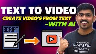 Text To Video 🔥  Convert Text To Video With AI  Best Text to Video Websites ✅ [upl. by Oznohpla]