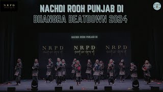 NRPD  OFFICIAL BHANGRA BEATDOWN 2024 [upl. by Philippa]