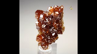 18038  GARNET var HESSONITE Bellecombe Aosta Valley Italy [upl. by Aihsile]