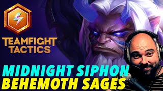 Top hyper roll comp Midnight Siphon Yorick  Behemoth sages  Teamfight Tactics TFT Set 11 [upl. by Aelyak329]