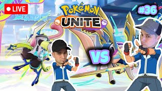 POKEMON UNITE JUGANDO Y VIENDO LOS NUEVOS CAMBIOS YA MURIO ESTE JUEGO EN DIRECTO [upl. by Aicila]