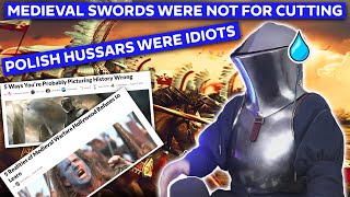 Medieval Swords Were Only For Stabbing The Hussars Were Idiots Swords Were Only Meant To Stun [upl. by Iznek]