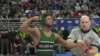 Nebraska State Wrestling Tournament Day 2 Highlights 21624 [upl. by Gavini]