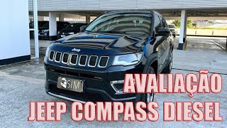 AVALIAÇÃO JEEP COMPASS LONGITUDE DIESEL 2020  A VERSÃO DIESEL MAIS BARATA COMPENSA [upl. by Aerdnak]