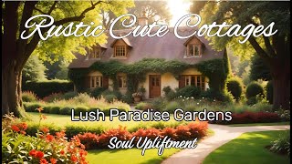 Rustic Cute Cottages amp Lush Paradise Gardens  Inspiration and Ideas  Soulfilled Magic [upl. by Miza]