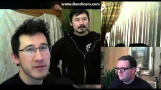 Markiplier Hightlight Mark introduces his brother Tom [upl. by Nesnah]