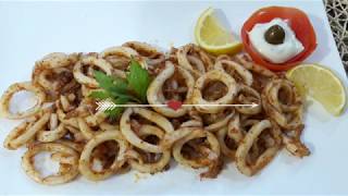 احسن ما جربت كلمار لذيذ وشهي بطريقة المطاعم الفاخرة calamars [upl. by Hendel]