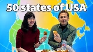 Exploring America Pronouncing All 50 States with Surprising Fun Facts [upl. by Royd]