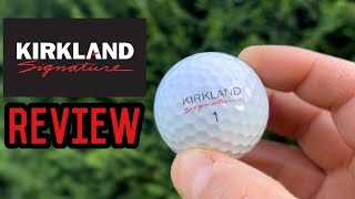 Kirkland Signature  Golf Ball Review [upl. by Lazes]