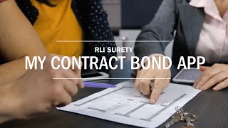 My Contract Bond App from RLI Surety [upl. by Halle594]