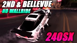 2nd amp Bellevue Nissan 240SX NO WALLRIDE │ NEED FOR SPEED UNDERGROUND 2 [upl. by Alexandros512]